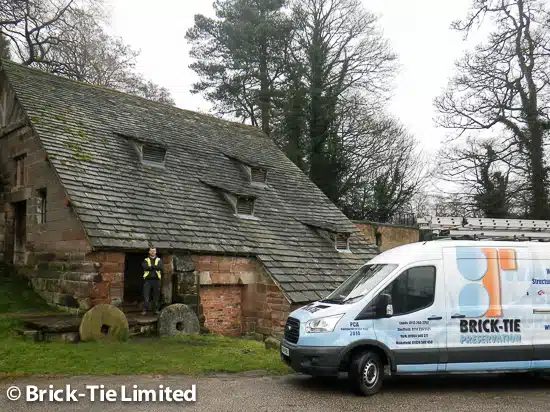  Brick-Tie-install-Cintec-anchor-system-at-historic-Cheshire-Mill