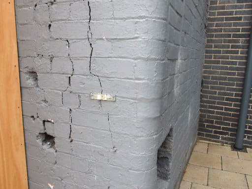 Helifix crack-stitching in Leeds