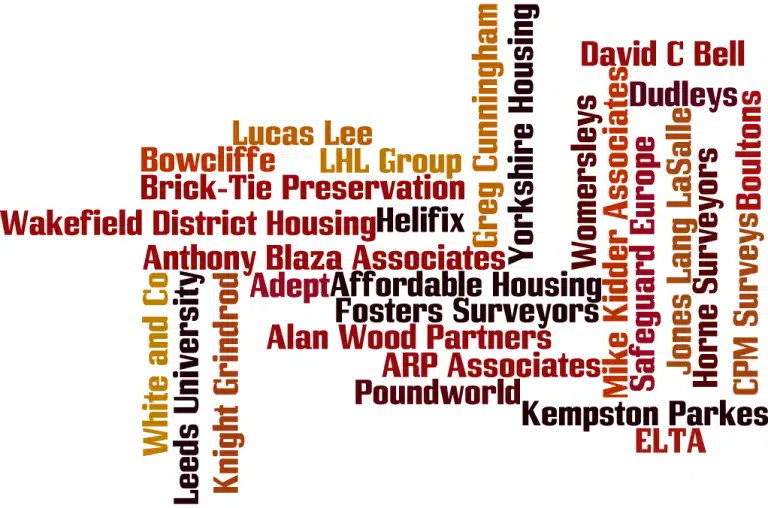Professional Structural Engineers, Surveyors, Contractors and Manufacturers.