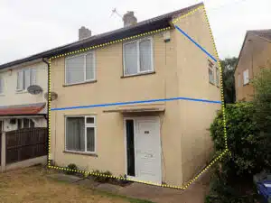 Wall Tie corrosion in an Easi Form house in Yorkshire